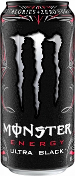 Напиток MONSTER ENERGY ULTRA BLACK 0.5л